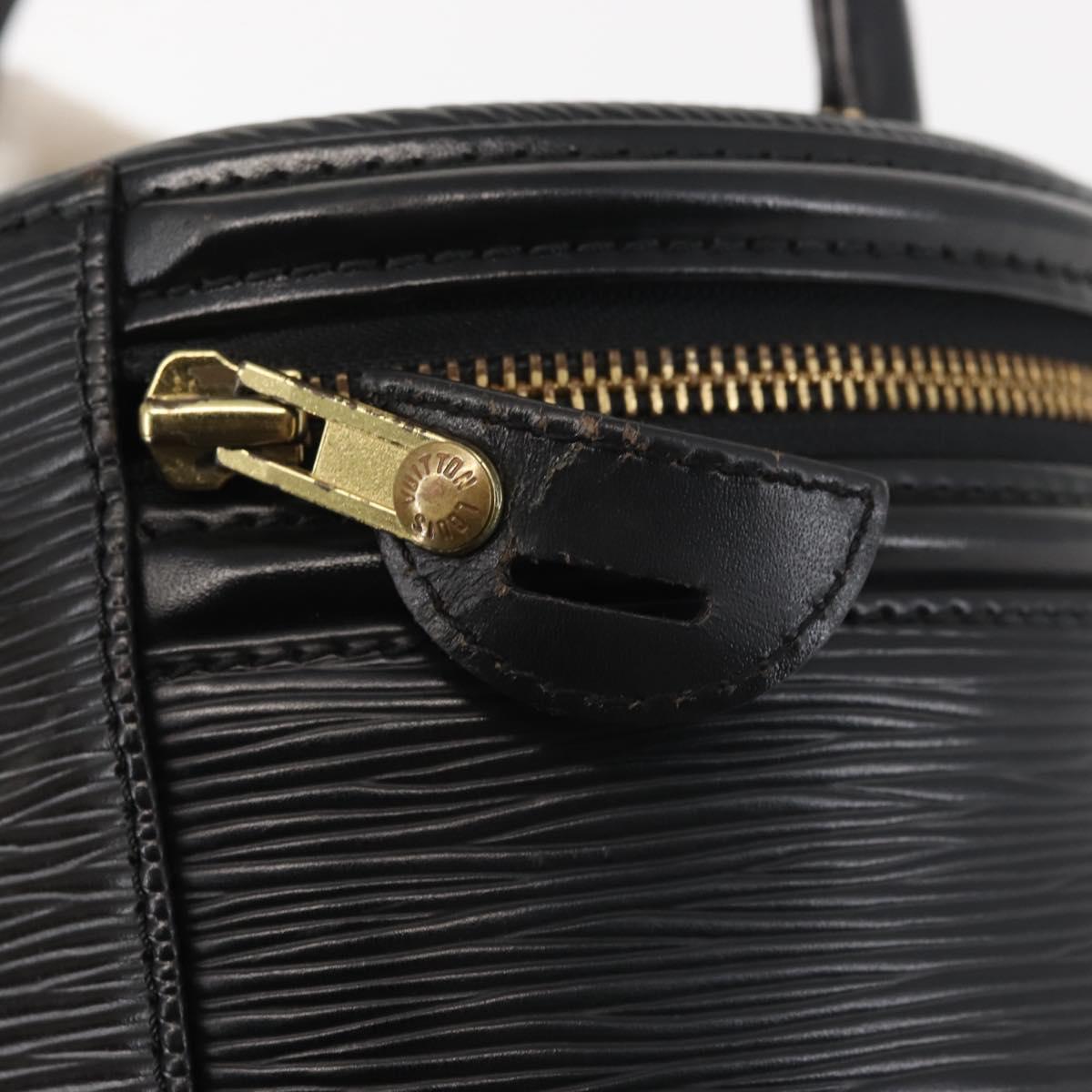 LOUIS VUITTON Epi Cannes Hand Bag Black M48032 LV Auth BA6417