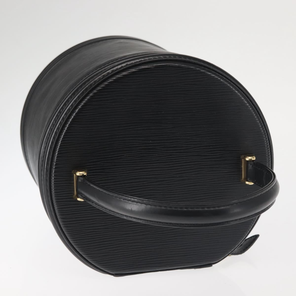 LOUIS VUITTON Epi Cannes Hand Bag Black M48032 LV Auth BA6417