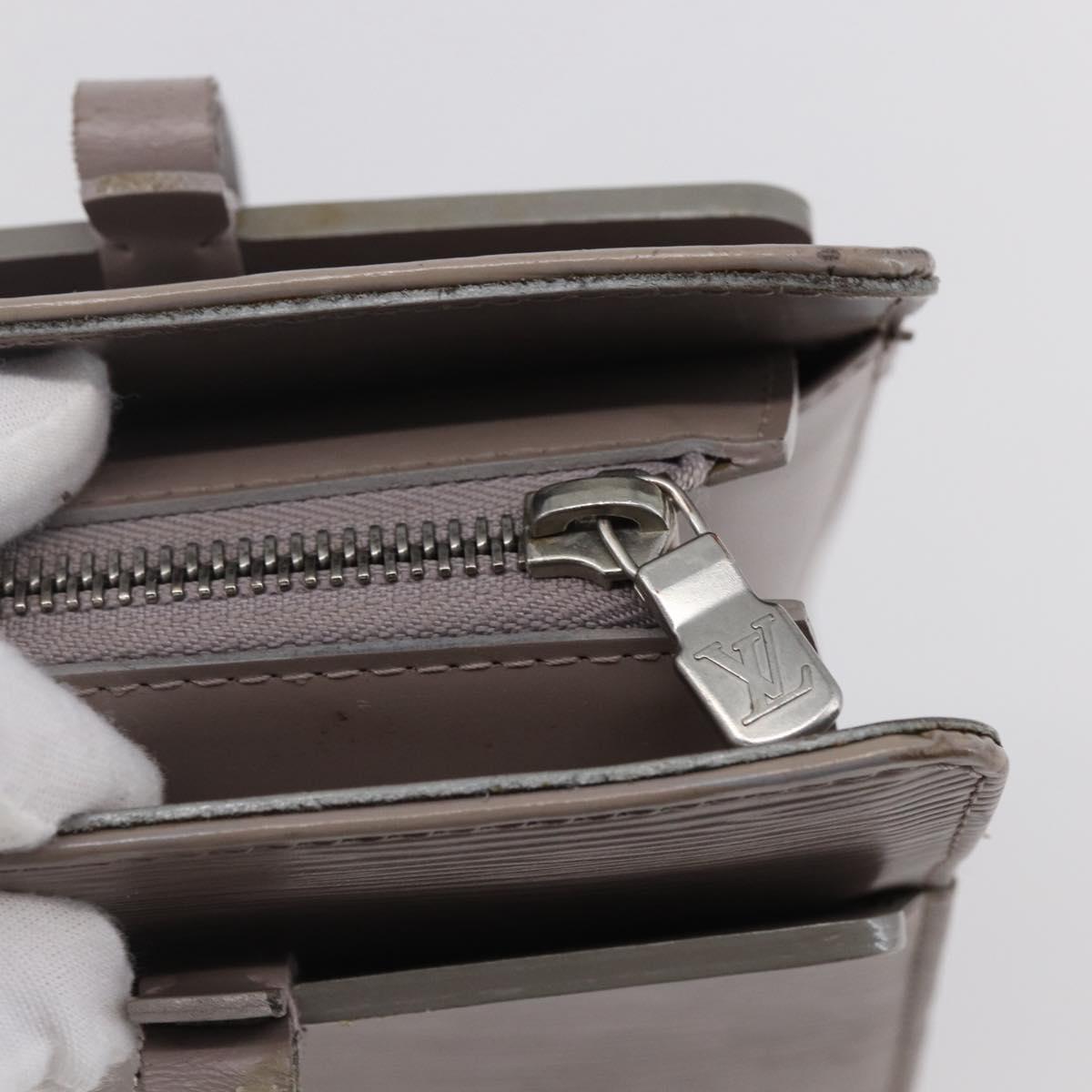 LOUIS VUITTON Epi Croisette PM Tote Bag Lilac M5249B LV Auth BA6418