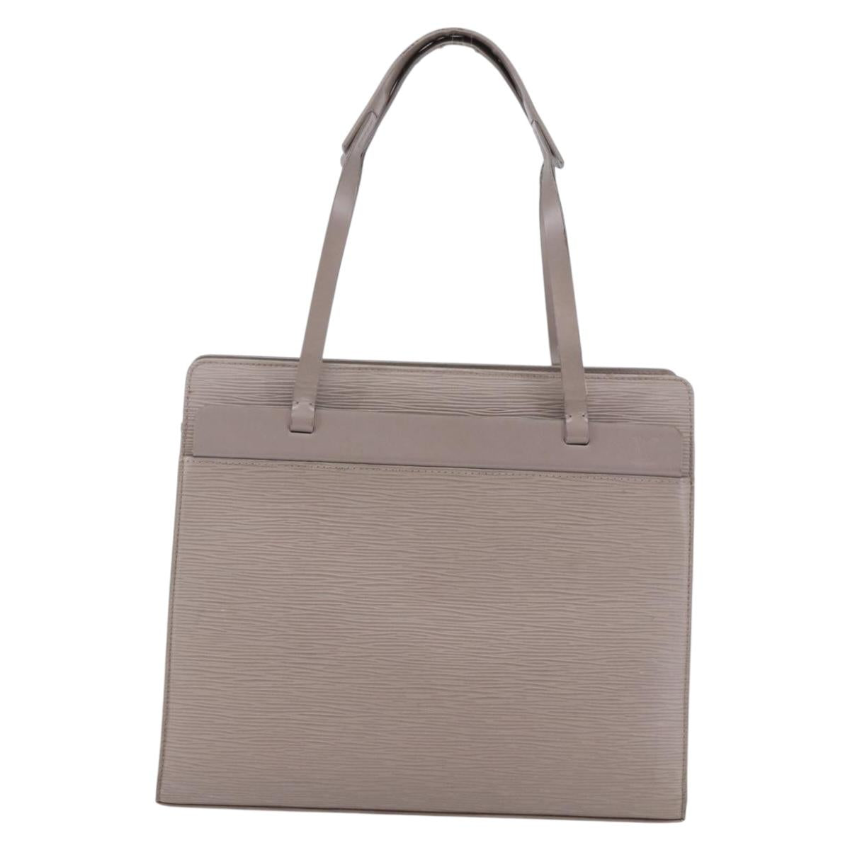 LOUIS VUITTON Epi Croisette PM Tote Bag Lilac M5249B LV Auth BA6418