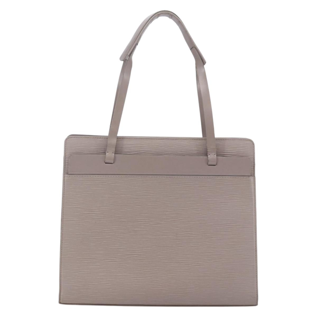 LOUIS VUITTON Epi Croisette PM Tote Bag Lilac M5249B LV Auth BA6418