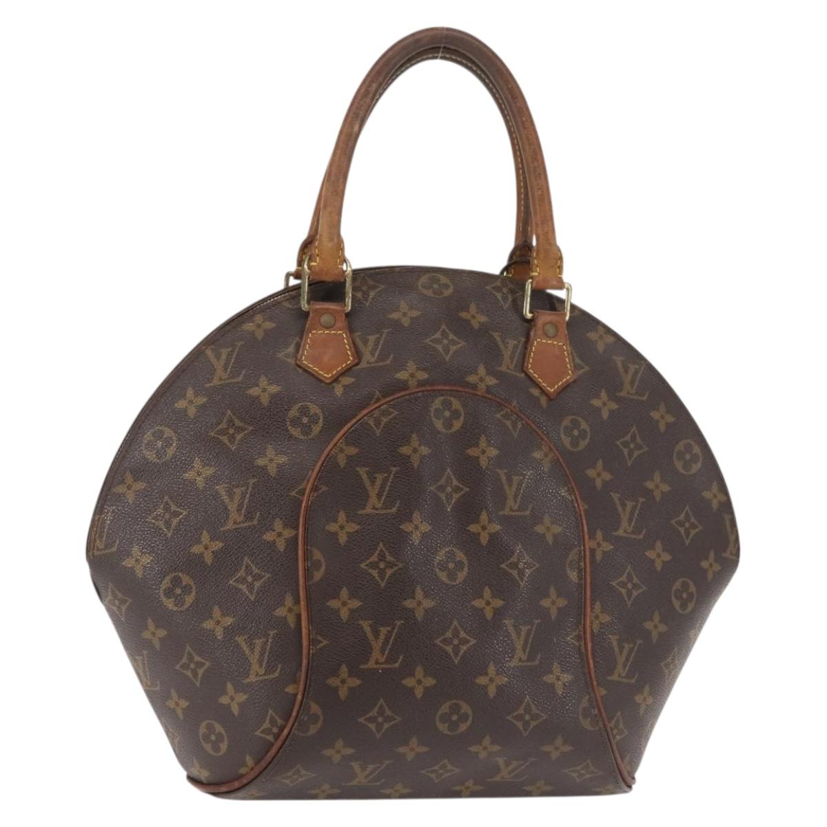 LOUIS VUITTON Monogram Ellipse MM Hand Bag M51126 LV Auth BA6422