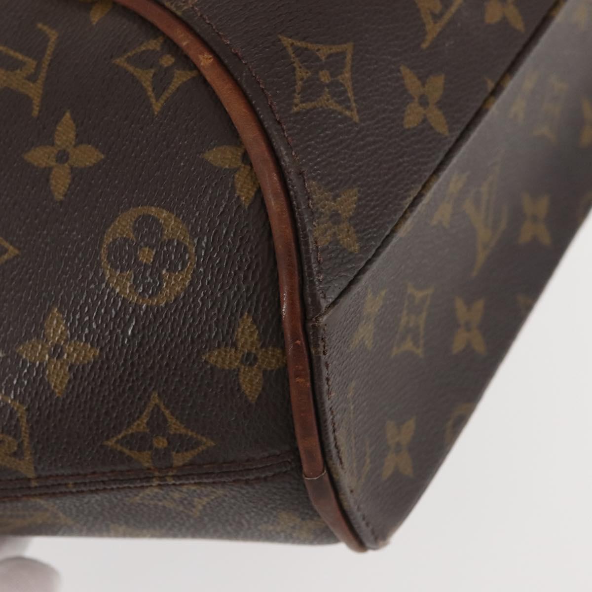 LOUIS VUITTON Monogram Ellipse MM Hand Bag M51126 LV Auth BA6422