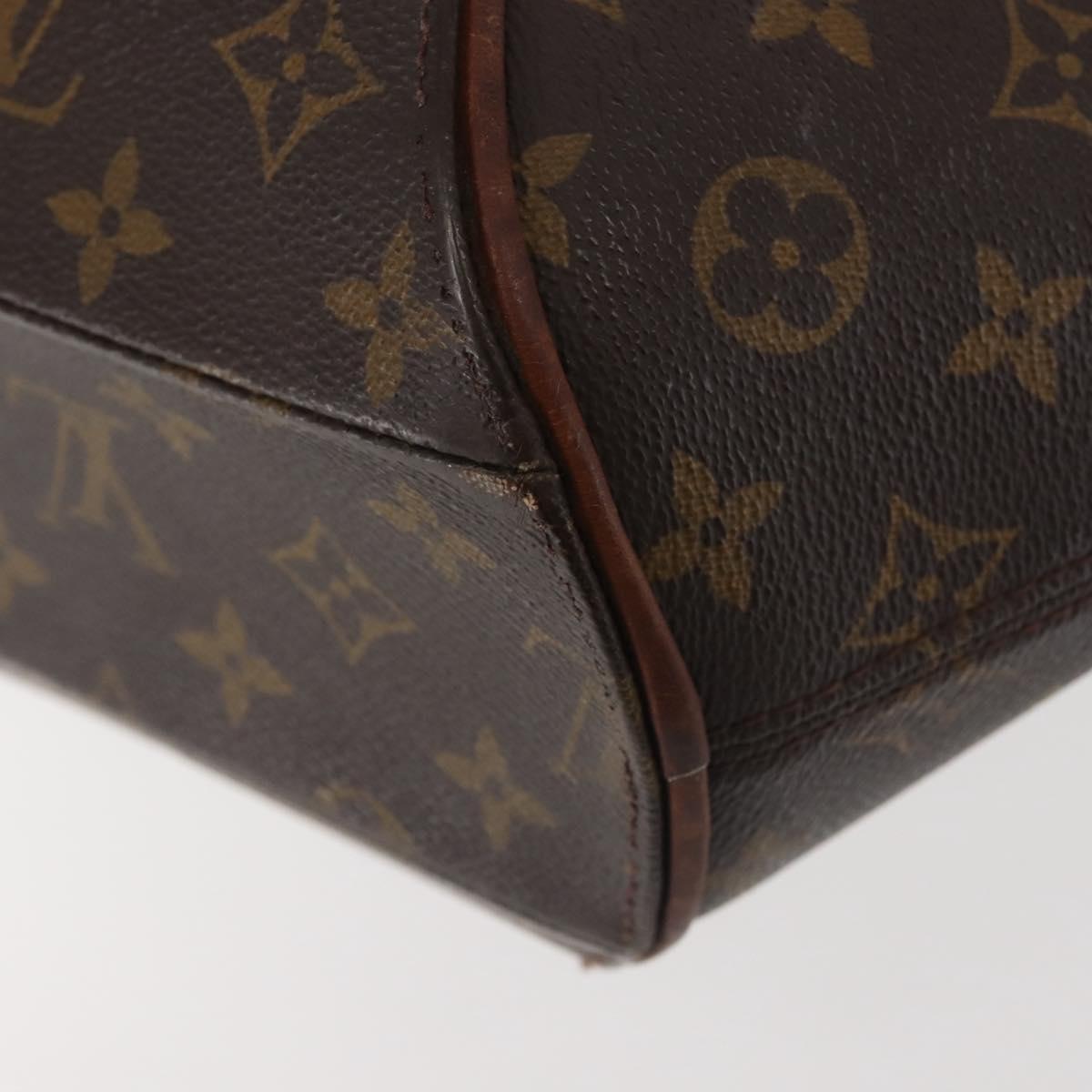 LOUIS VUITTON Monogram Ellipse MM Hand Bag M51126 LV Auth BA6422
