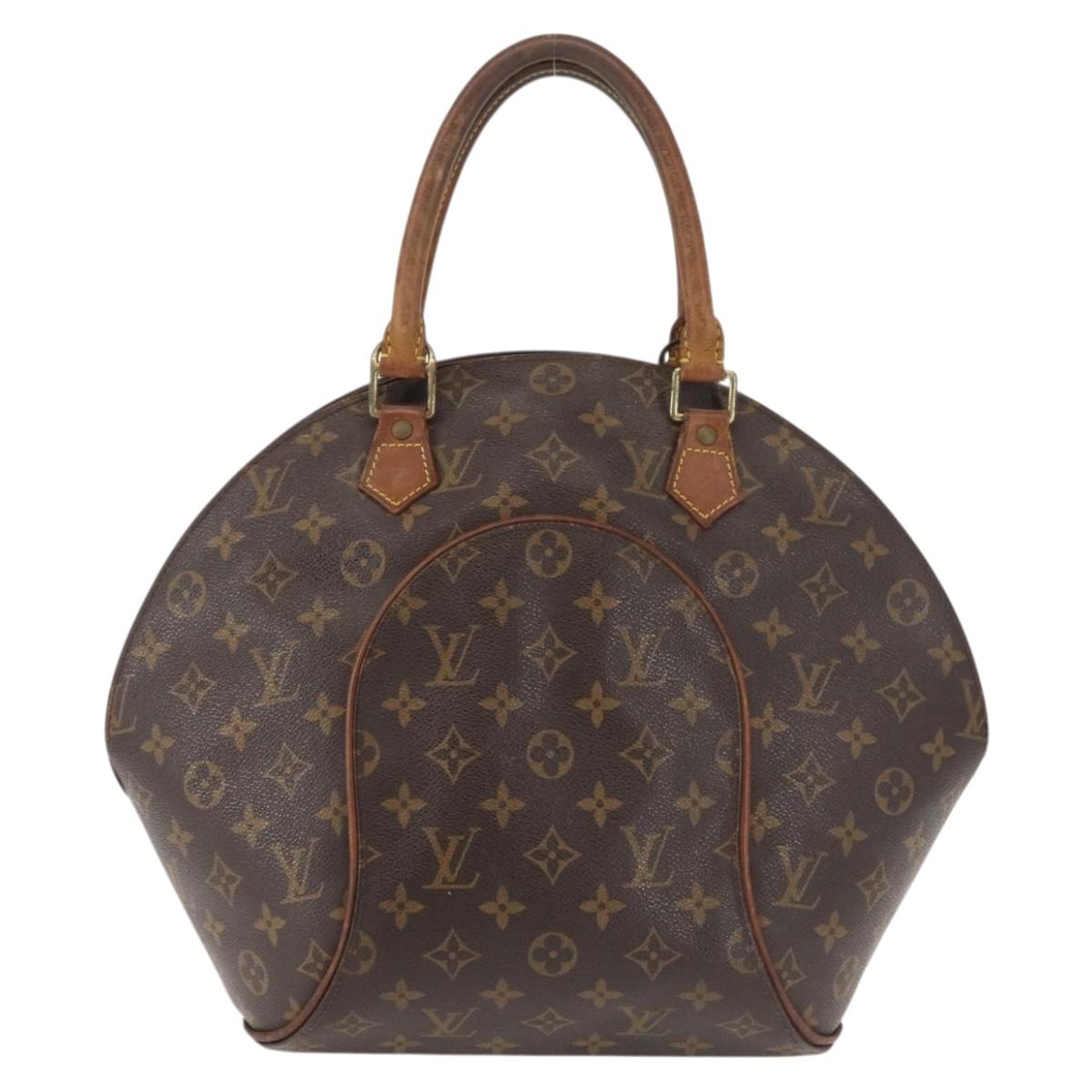 LOUIS VUITTON Monogram Ellipse MM Hand Bag M51126 LV Auth BA6422