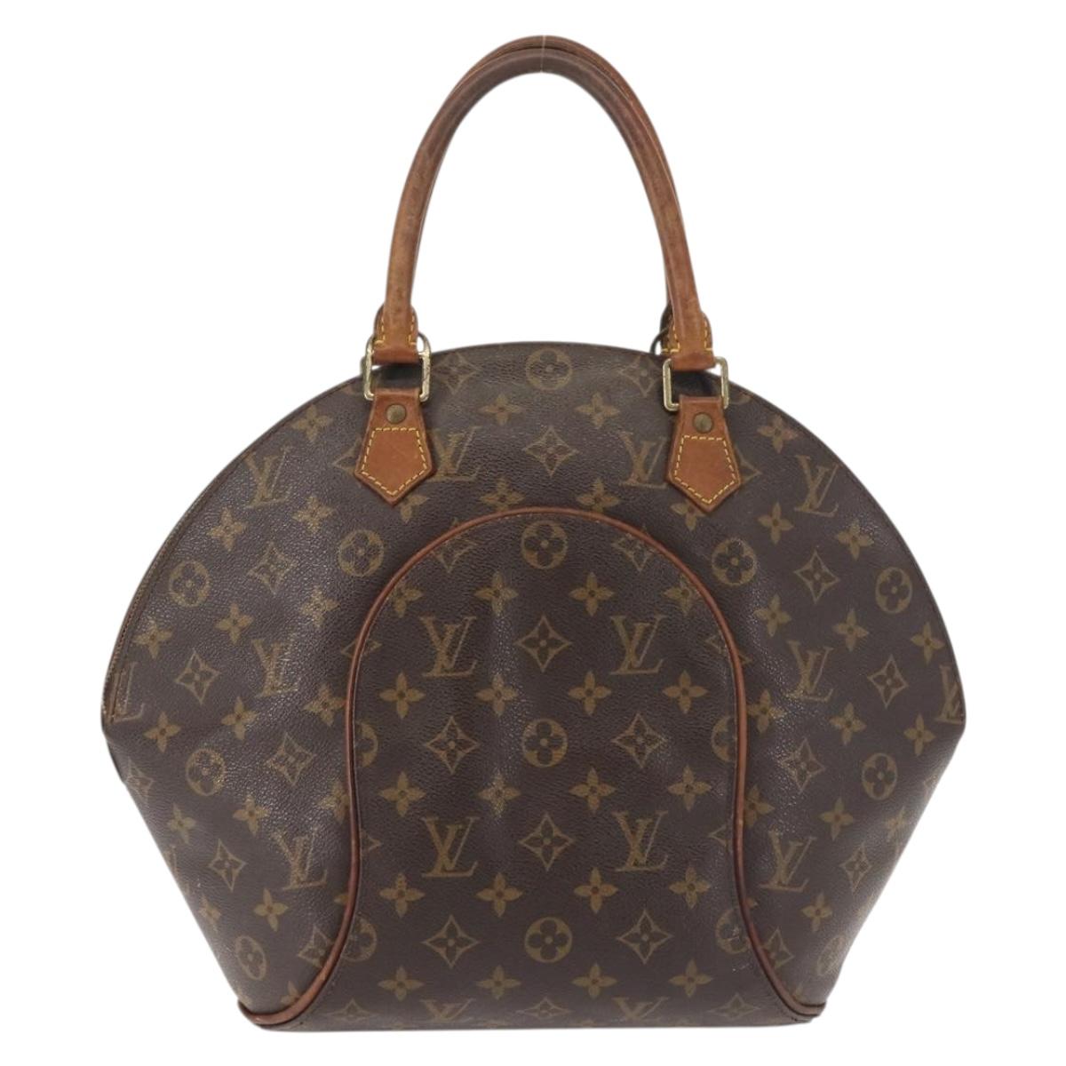 LOUIS VUITTON Monogram Ellipse MM Hand Bag M51126 LV Auth BA6422
