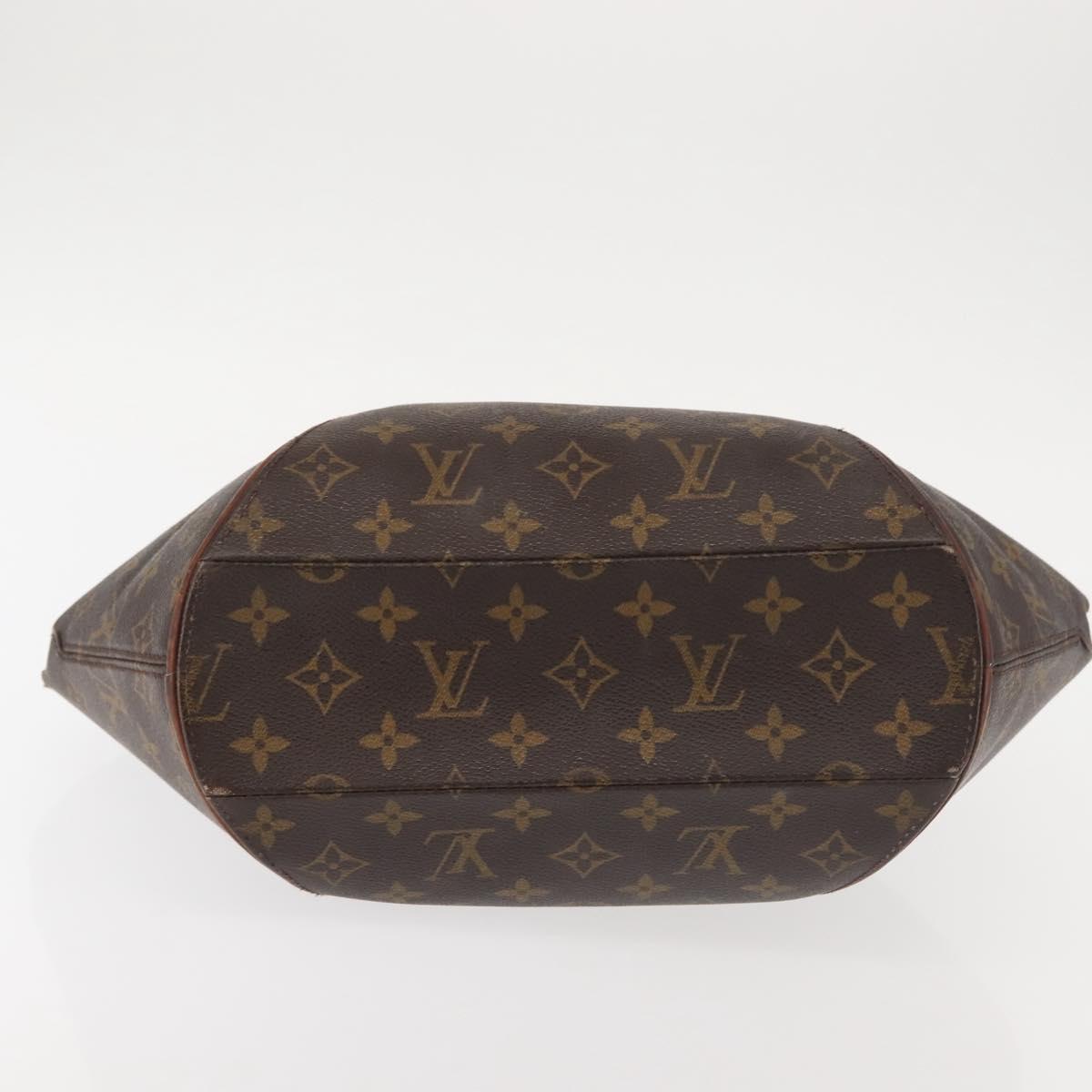 LOUIS VUITTON Monogram Ellipse MM Hand Bag M51126 LV Auth BA6422
