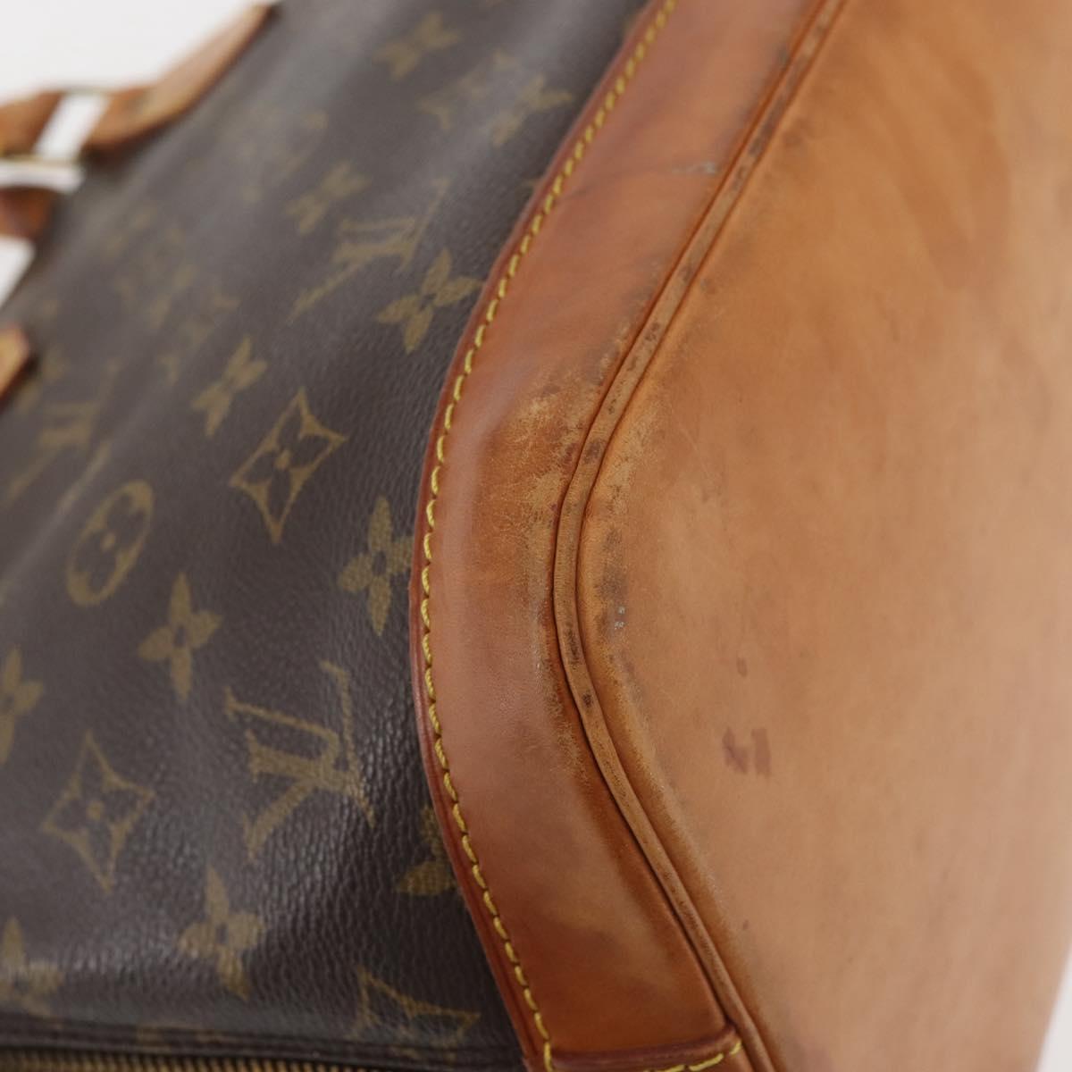 LOUIS VUITTON Monogram Alma Hand Bag M51130 LV Auth BA6423