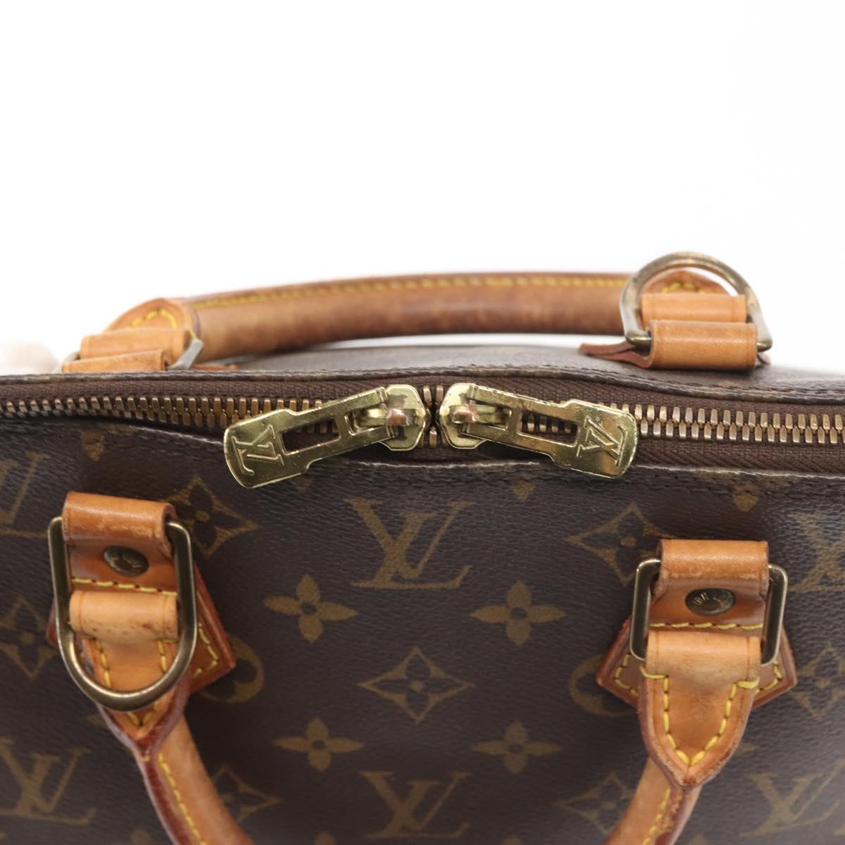 LOUIS VUITTON Monogram Alma Hand Bag M51130 LV Auth BA6423