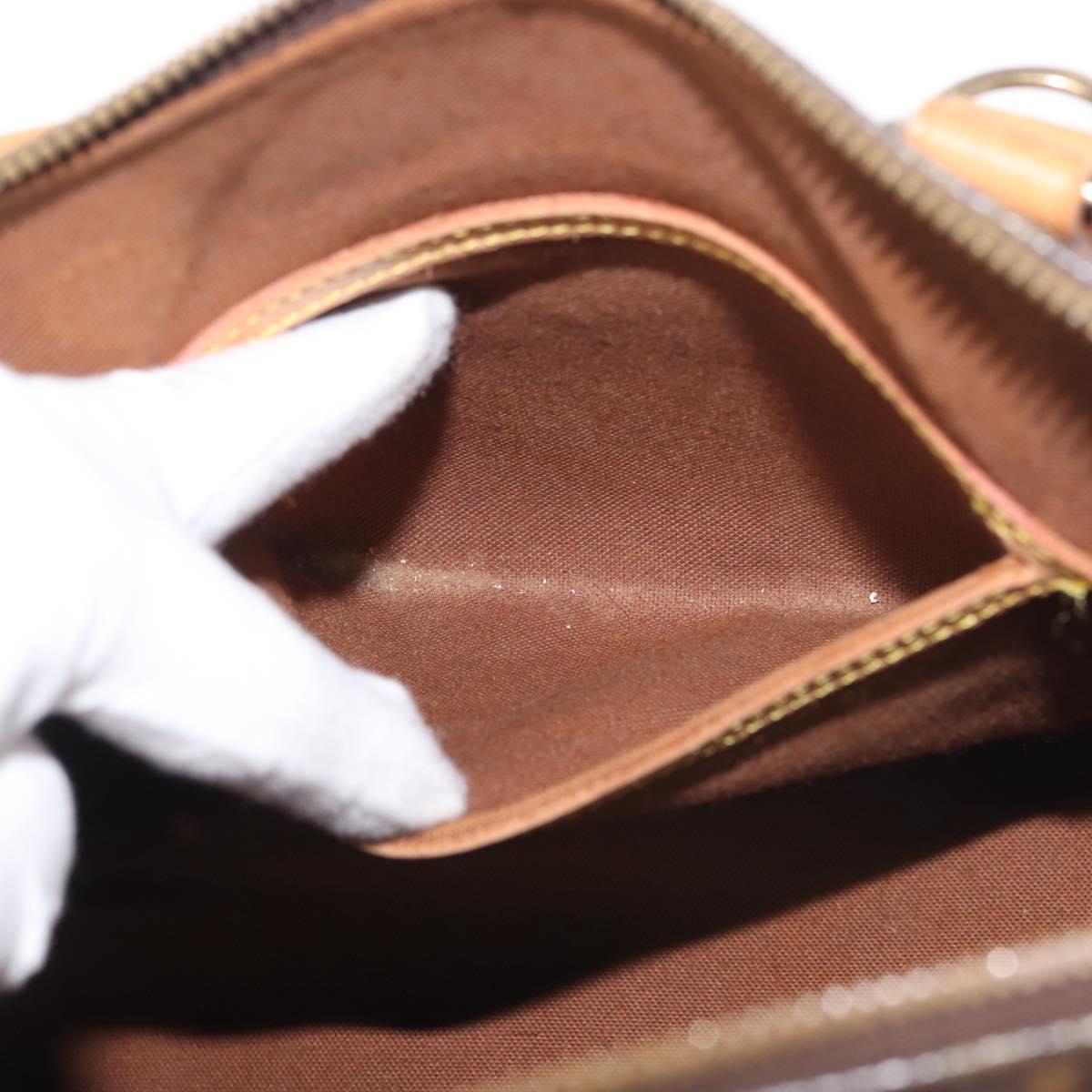 LOUIS VUITTON Monogram Alma Hand Bag M51130 LV Auth BA6423