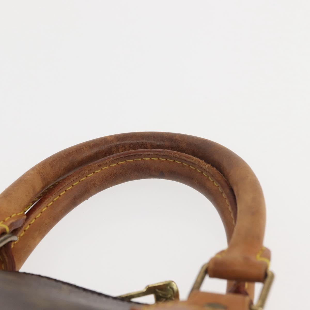 LOUIS VUITTON Monogram Alma Hand Bag M51130 LV Auth BA6423