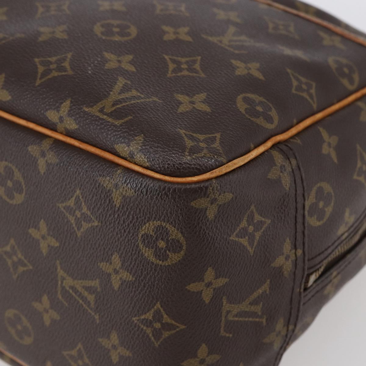 LOUIS VUITTON Monogram Deauville Hand Bag M47270 LV Auth BA6424