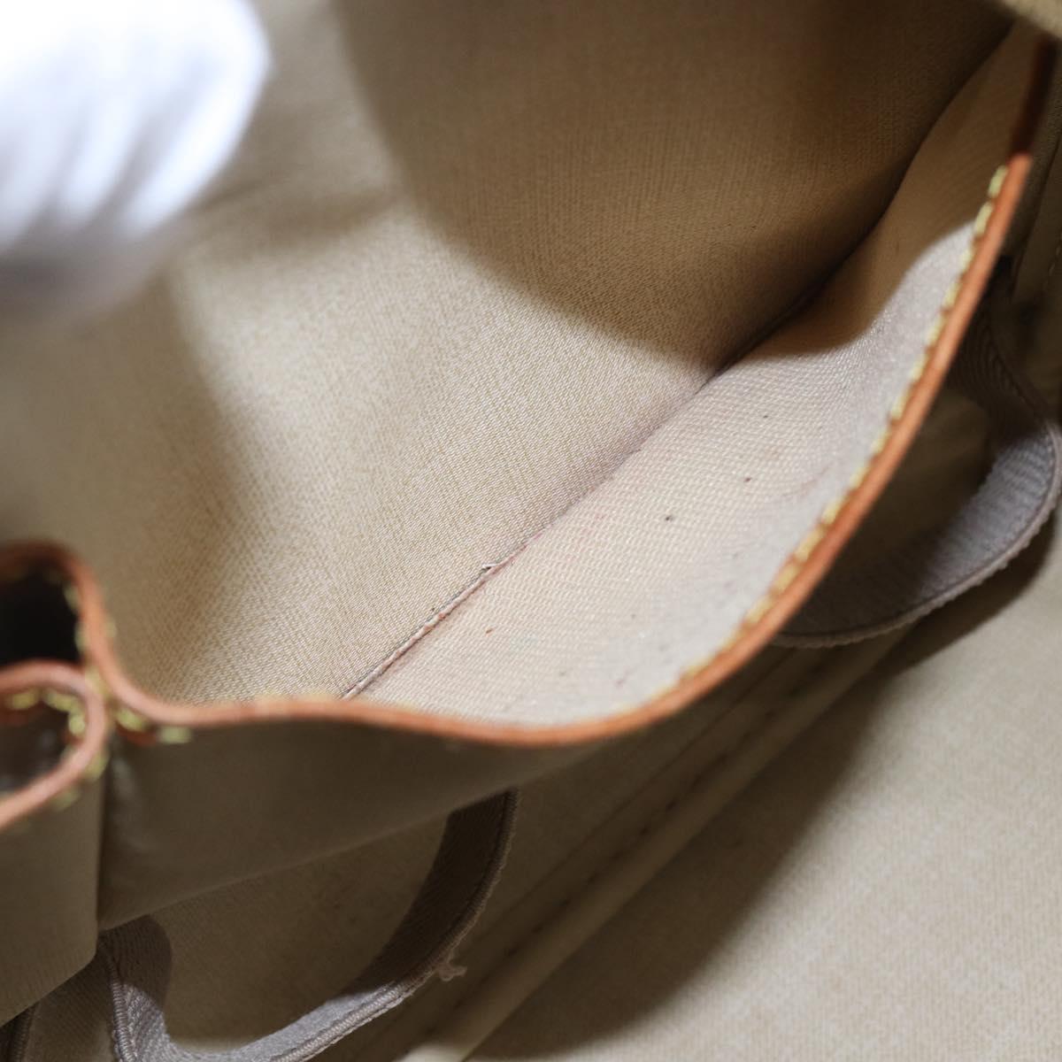 LOUIS VUITTON Monogram Deauville Hand Bag M47270 LV Auth BA6424