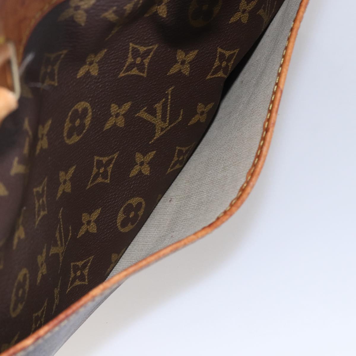 LOUIS VUITTON Monogram Deauville Hand Bag M47270 LV Auth BA6424