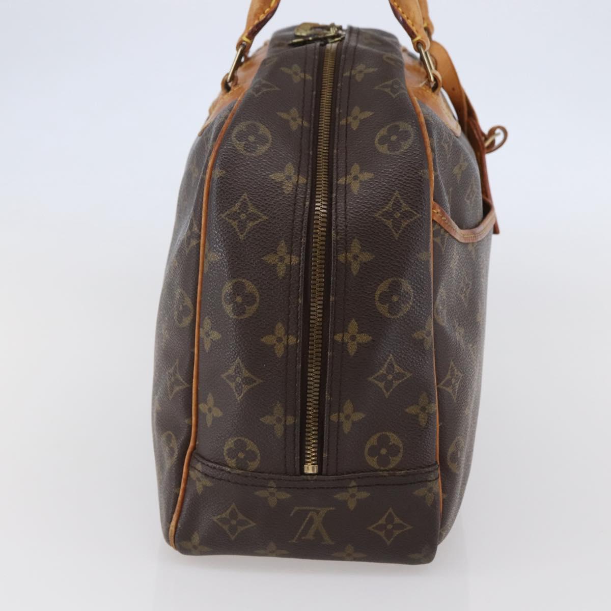 LOUIS VUITTON Monogram Deauville Hand Bag M47270 LV Auth BA6424