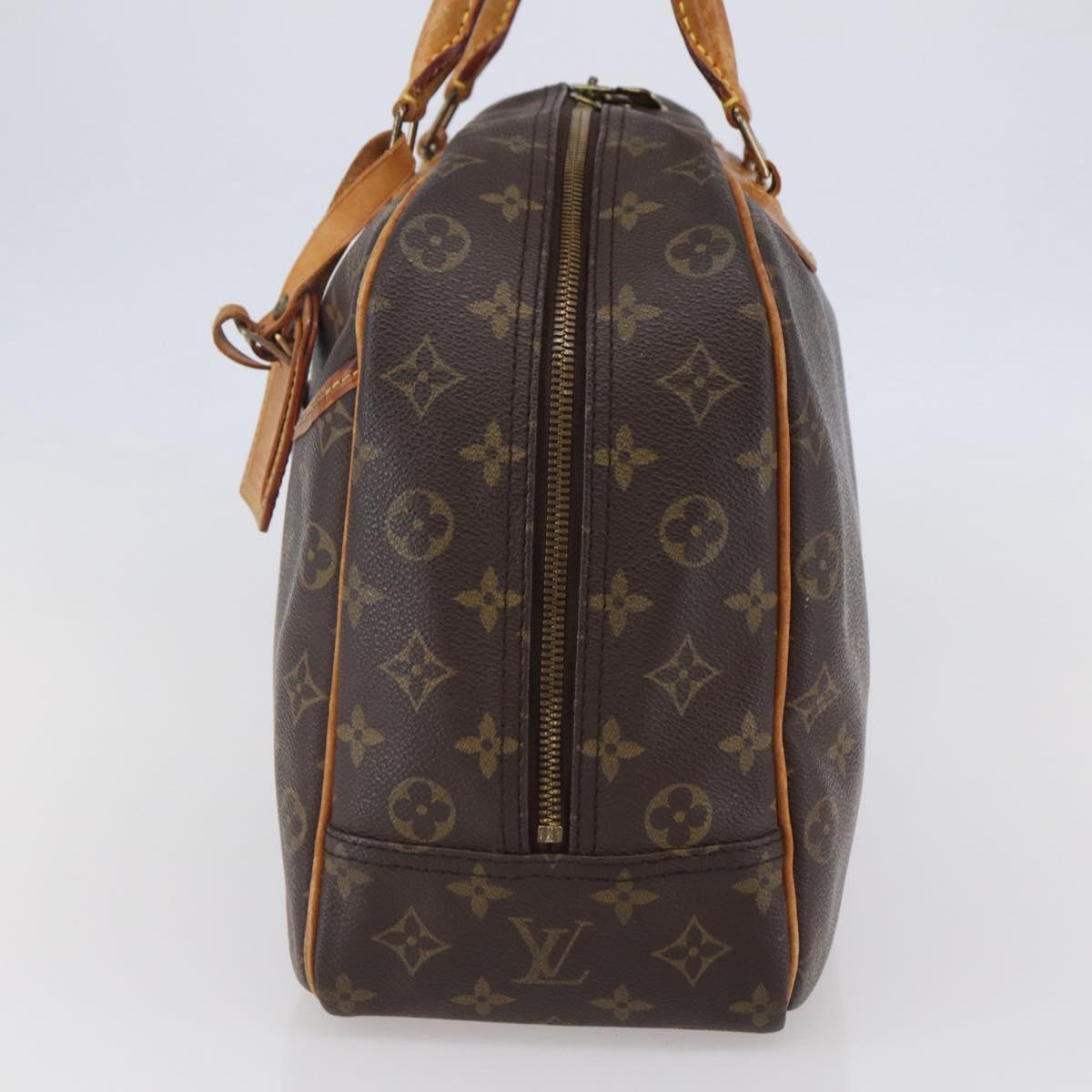 LOUIS VUITTON Monogram Deauville Hand Bag M47270 LV Auth BA6424