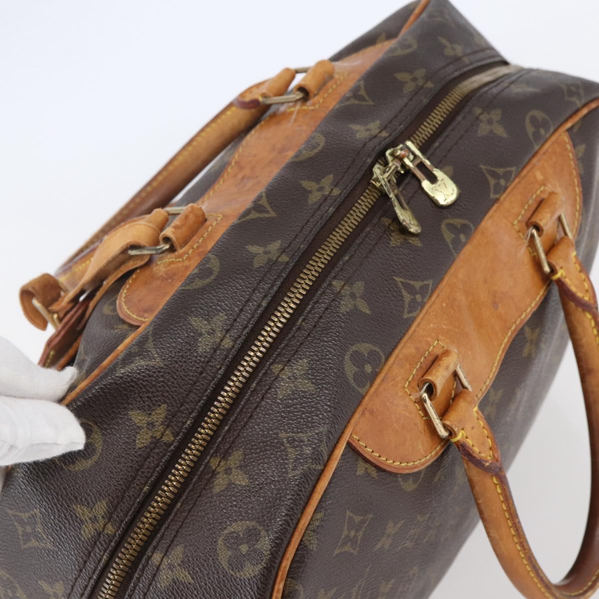 LOUIS VUITTON Monogram Deauville Hand Bag M47270 LV Auth BA6424