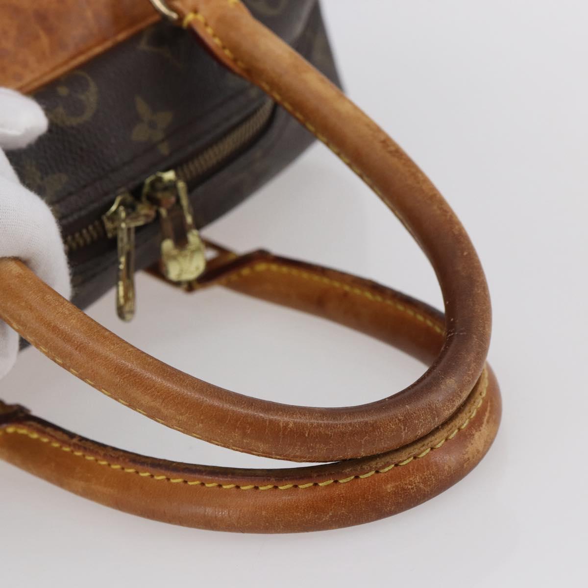 LOUIS VUITTON Monogram Deauville Hand Bag M47270 LV Auth BA6424