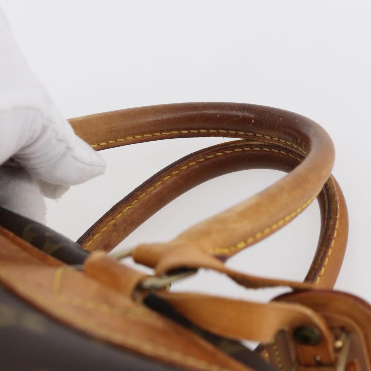 LOUIS VUITTON Monogram Deauville Hand Bag M47270 LV Auth BA6424