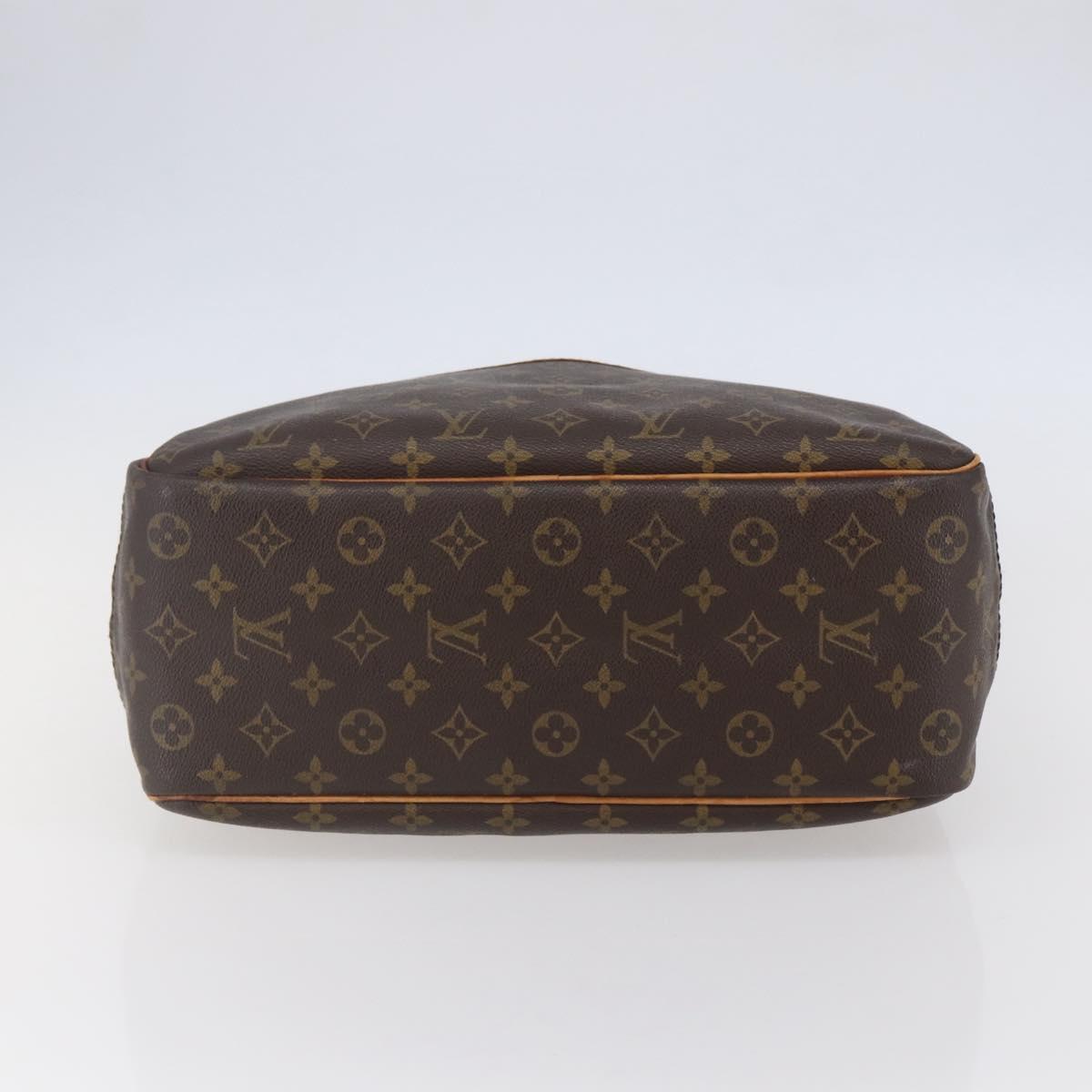 LOUIS VUITTON Monogram Deauville Hand Bag M47270 LV Auth BA6424