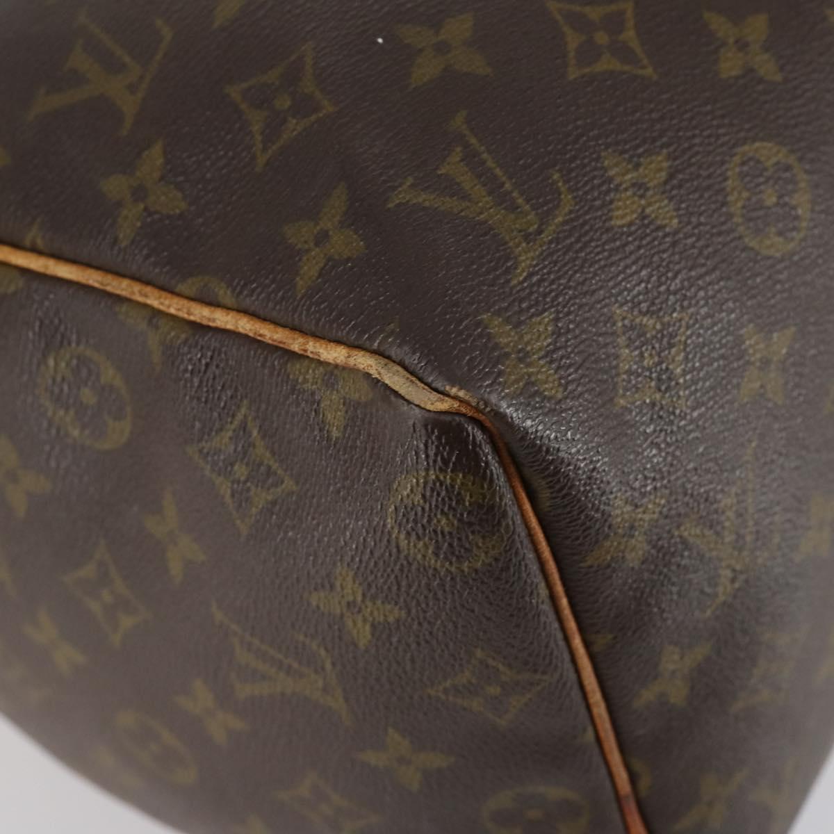 LOUIS VUITTON Monogram Keepall 45 Boston Bag M41428 LV Auth BA6425