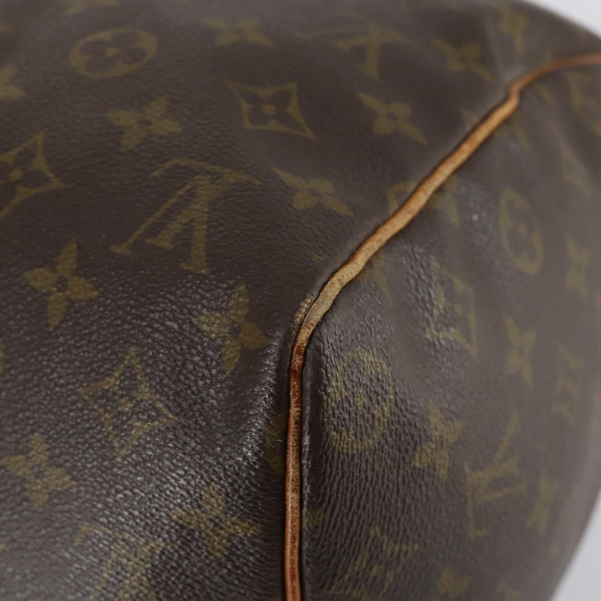 LOUIS VUITTON Monogram Keepall 45 Boston Bag M41428 LV Auth BA6425