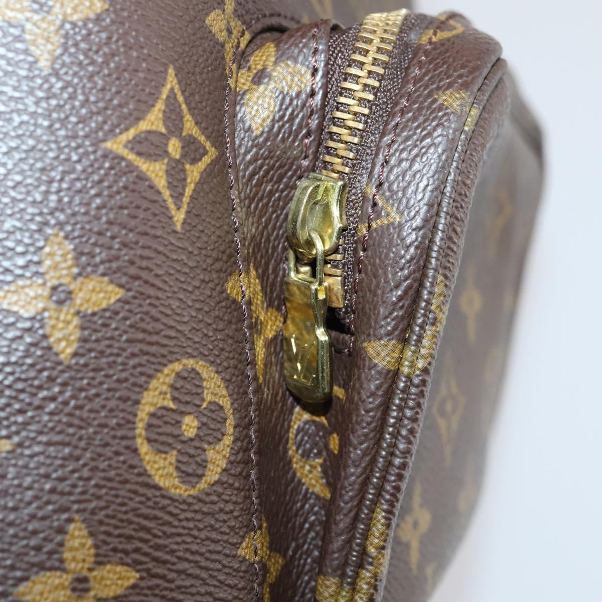 LOUIS VUITTON Monogram Montsouris GM Backpack M51135 LV Auth BA6427