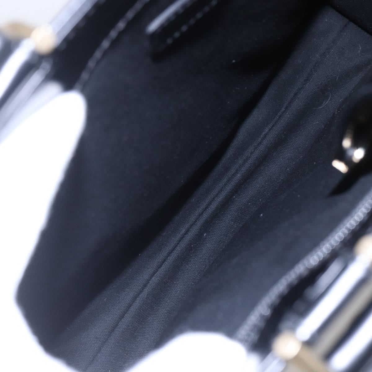 Salvatore Ferragamo Tote Bag Leather Black Auth BA6469