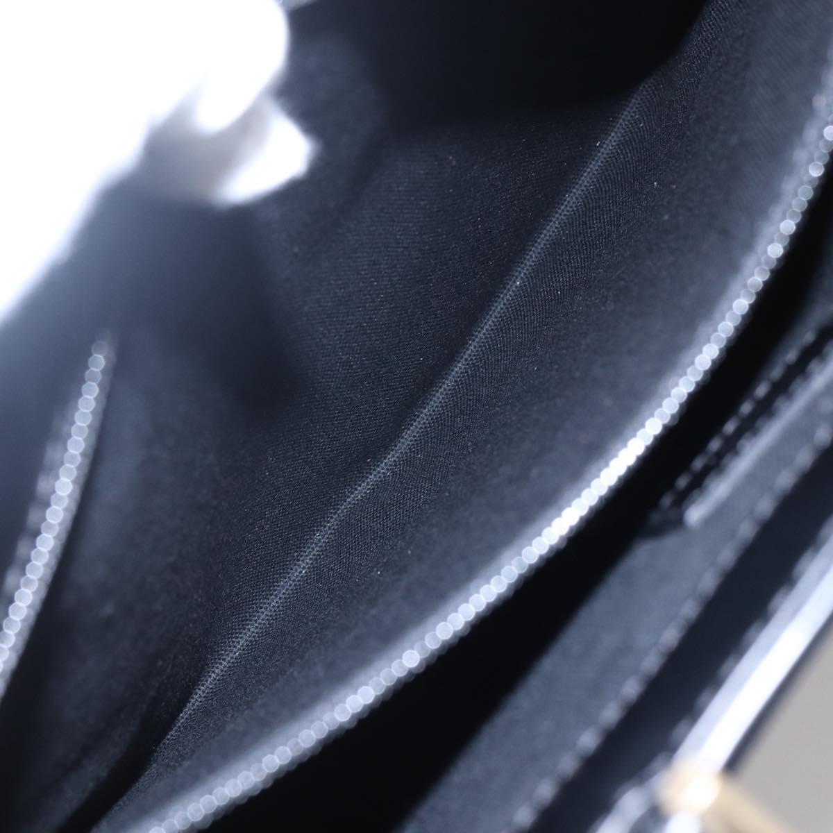 Salvatore Ferragamo Tote Bag Leather Black Auth BA6469