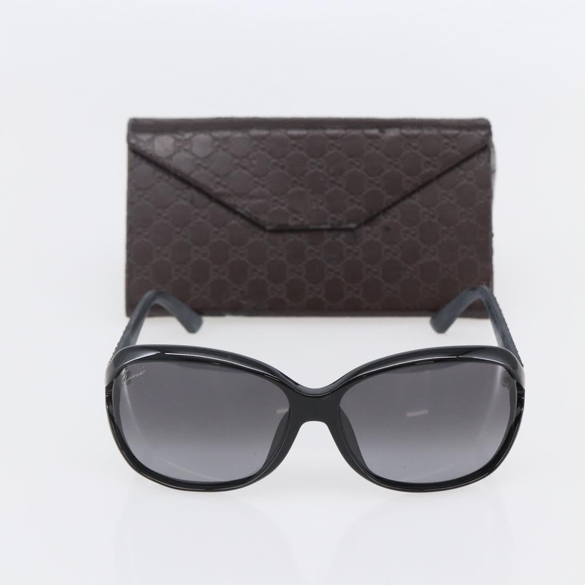 GUCCI Sunglasses plastic Black Auth BA6482