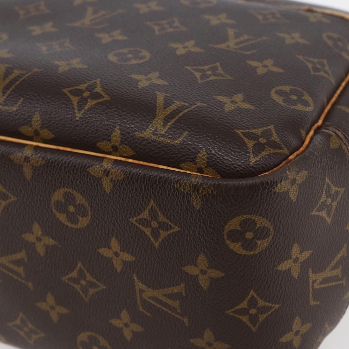 LOUIS VUITTON Monogram Deauville Hand Bag M47270 LV Auth BA6492
