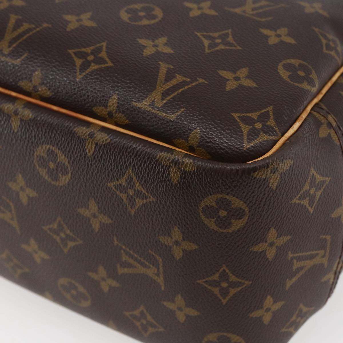 LOUIS VUITTON Monogram Deauville Hand Bag M47270 LV Auth BA6492