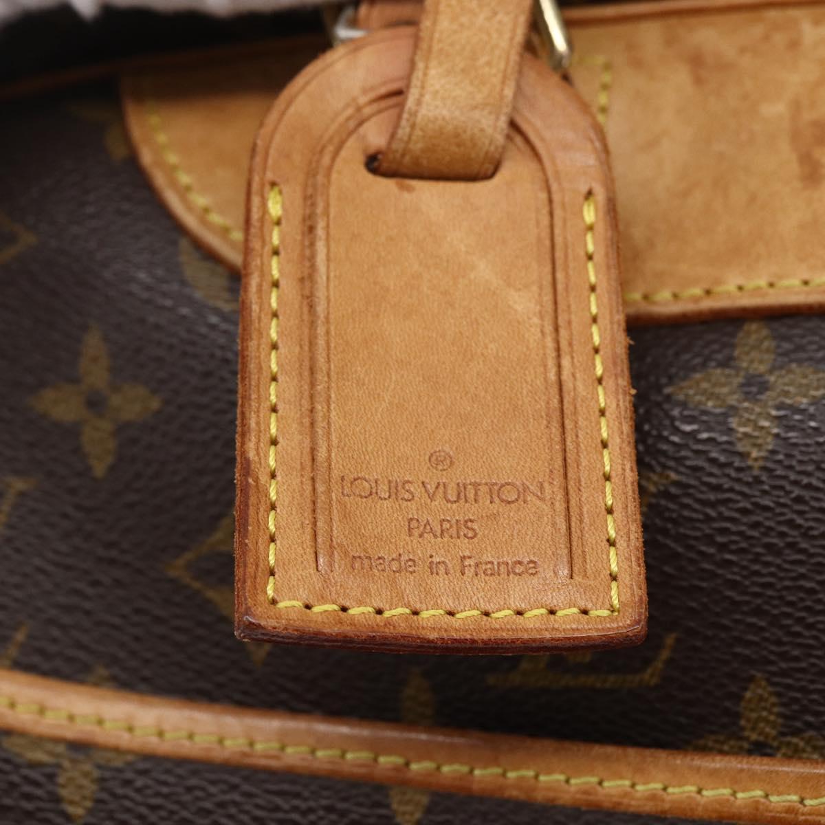 LOUIS VUITTON Monogram Deauville Hand Bag M47270 LV Auth BA6492