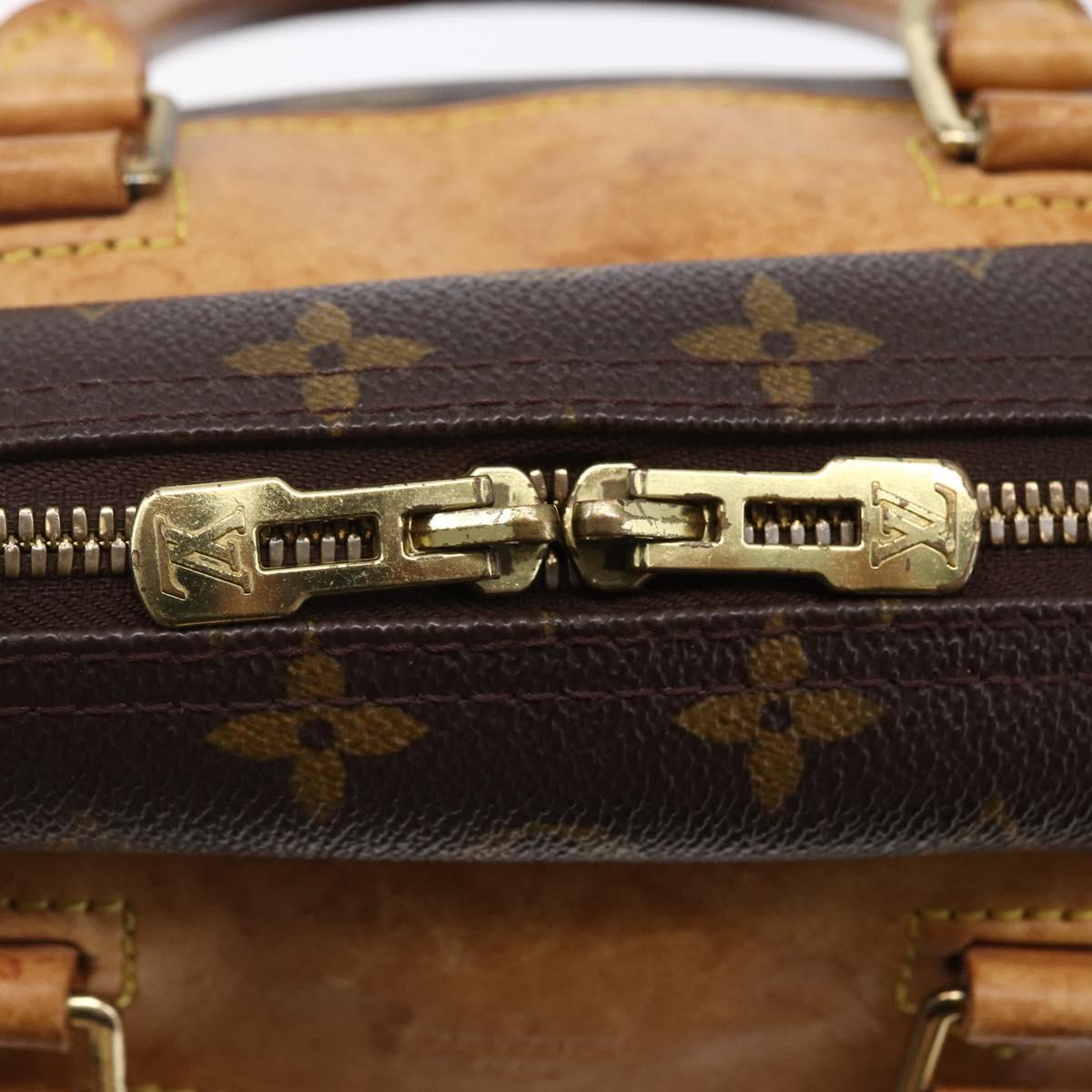 LOUIS VUITTON Monogram Deauville Hand Bag M47270 LV Auth BA6492