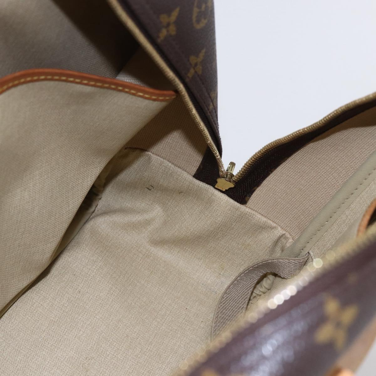 LOUIS VUITTON Monogram Deauville Hand Bag M47270 LV Auth BA6492