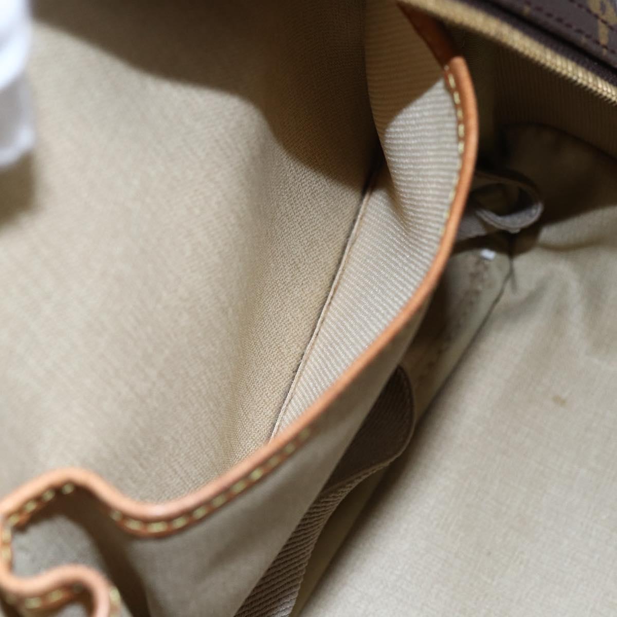 LOUIS VUITTON Monogram Deauville Hand Bag M47270 LV Auth BA6492