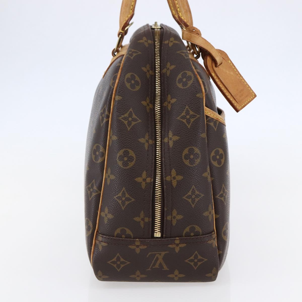 LOUIS VUITTON Monogram Deauville Hand Bag M47270 LV Auth BA6492