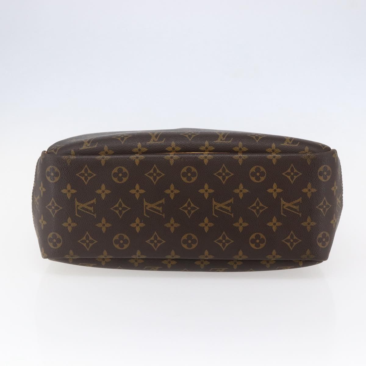 LOUIS VUITTON Monogram Deauville Hand Bag M47270 LV Auth BA6492