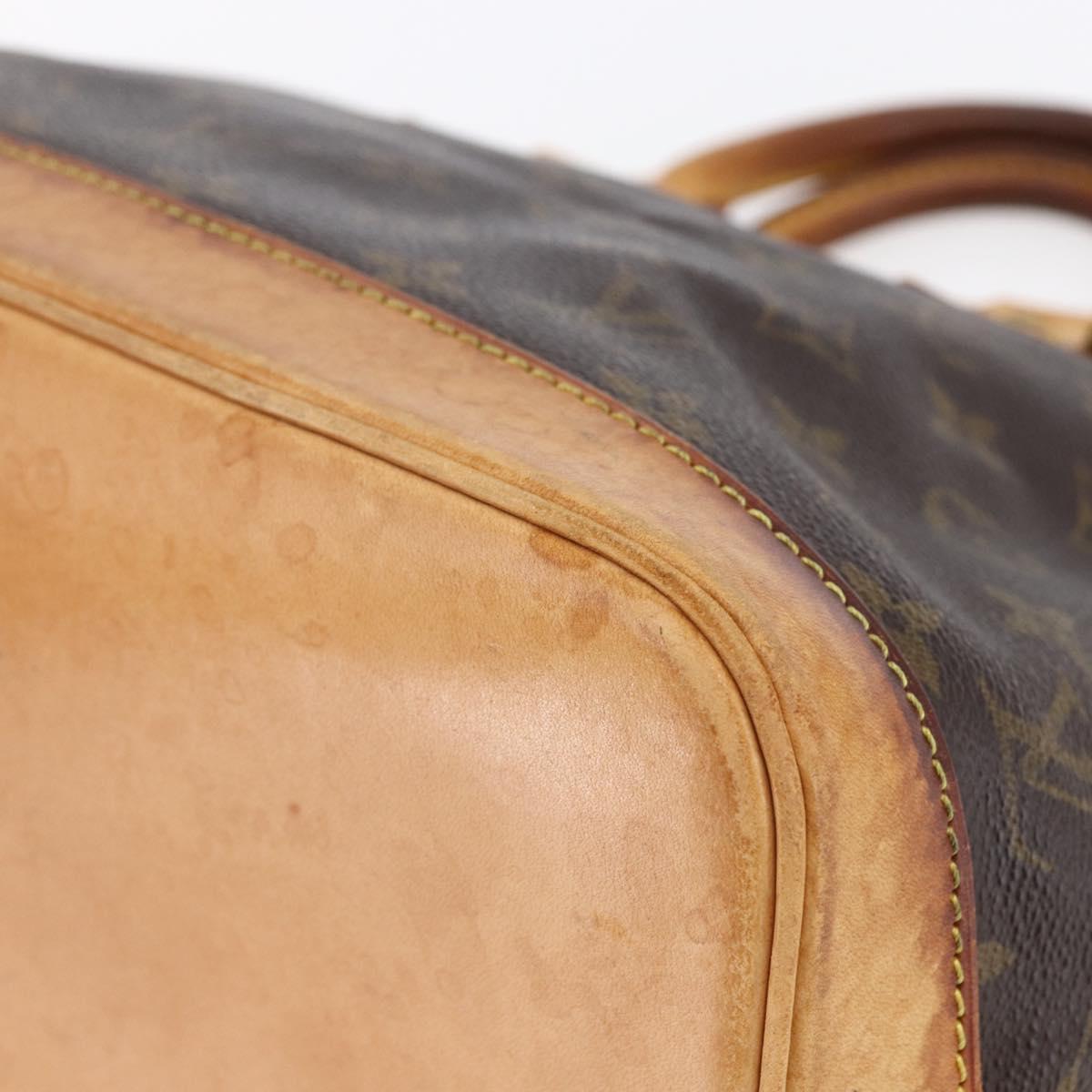 LOUIS VUITTON Monogram Alma Hand Bag M51130 LV Auth BA6493