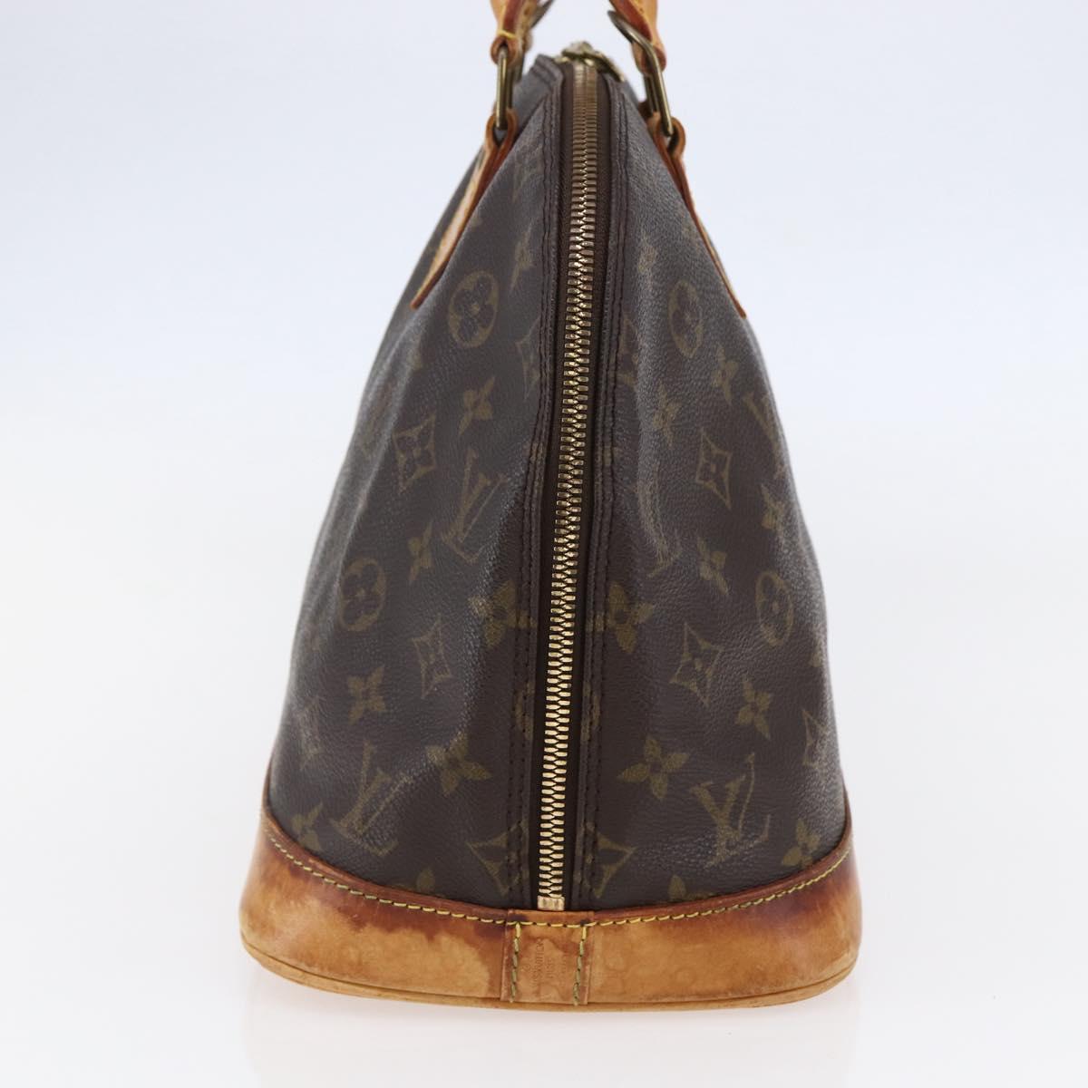 LOUIS VUITTON Monogram Alma Hand Bag M51130 LV Auth BA6493