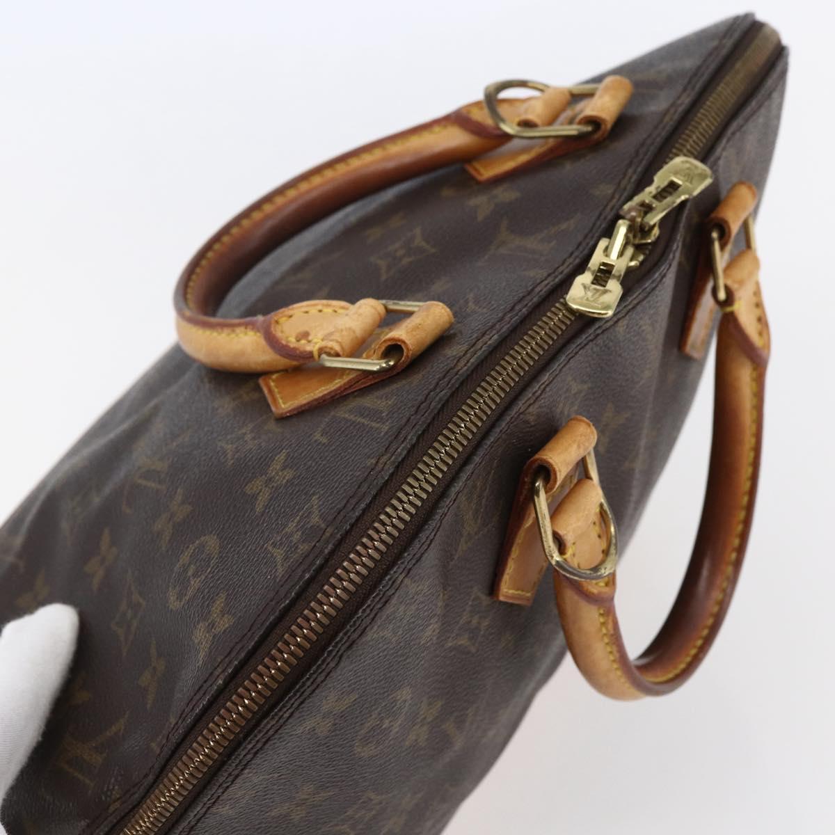 LOUIS VUITTON Monogram Alma Hand Bag M51130 LV Auth BA6493