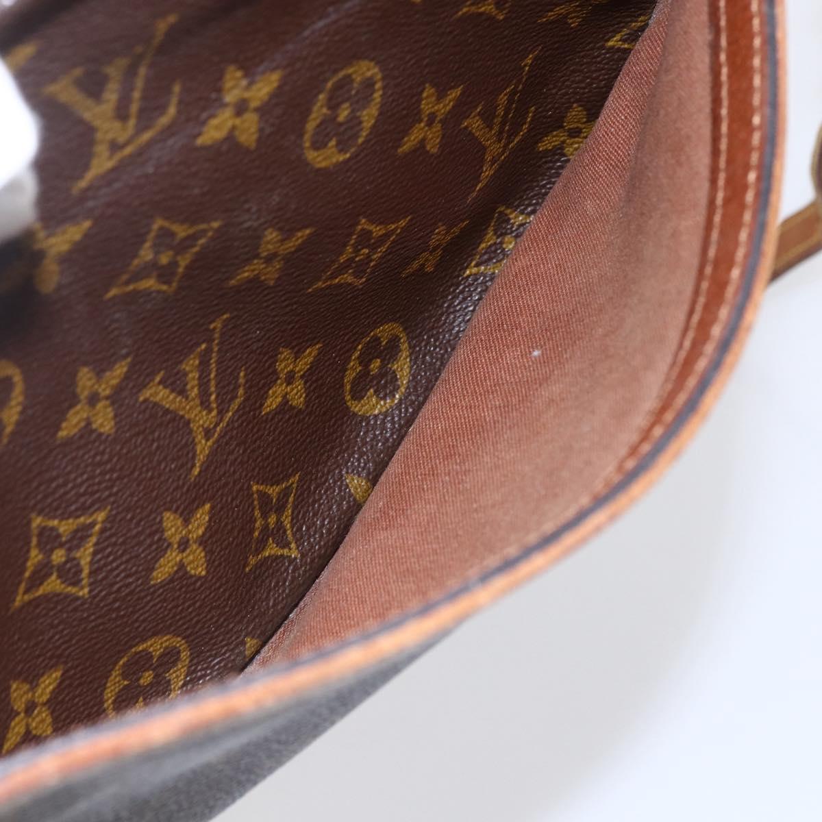 LOUIS VUITTON Monogram Jeune Fille GM Shoulder Bag Vintage M51225 LV Auth BA6494
