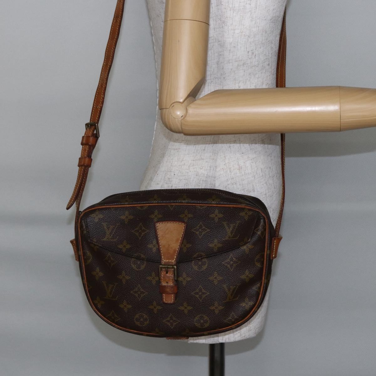LOUIS VUITTON Monogram Jeune Fille GM Shoulder Bag Vintage M51225 LV Auth BA6494