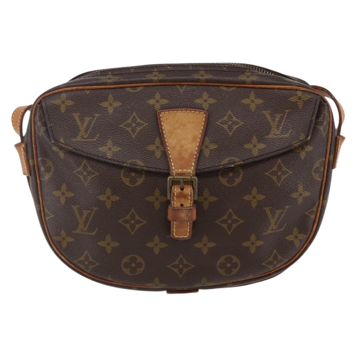 LOUIS VUITTON Monogram Jeune Fille GM Shoulder Bag Vintage M51225 LV Auth BA6494
