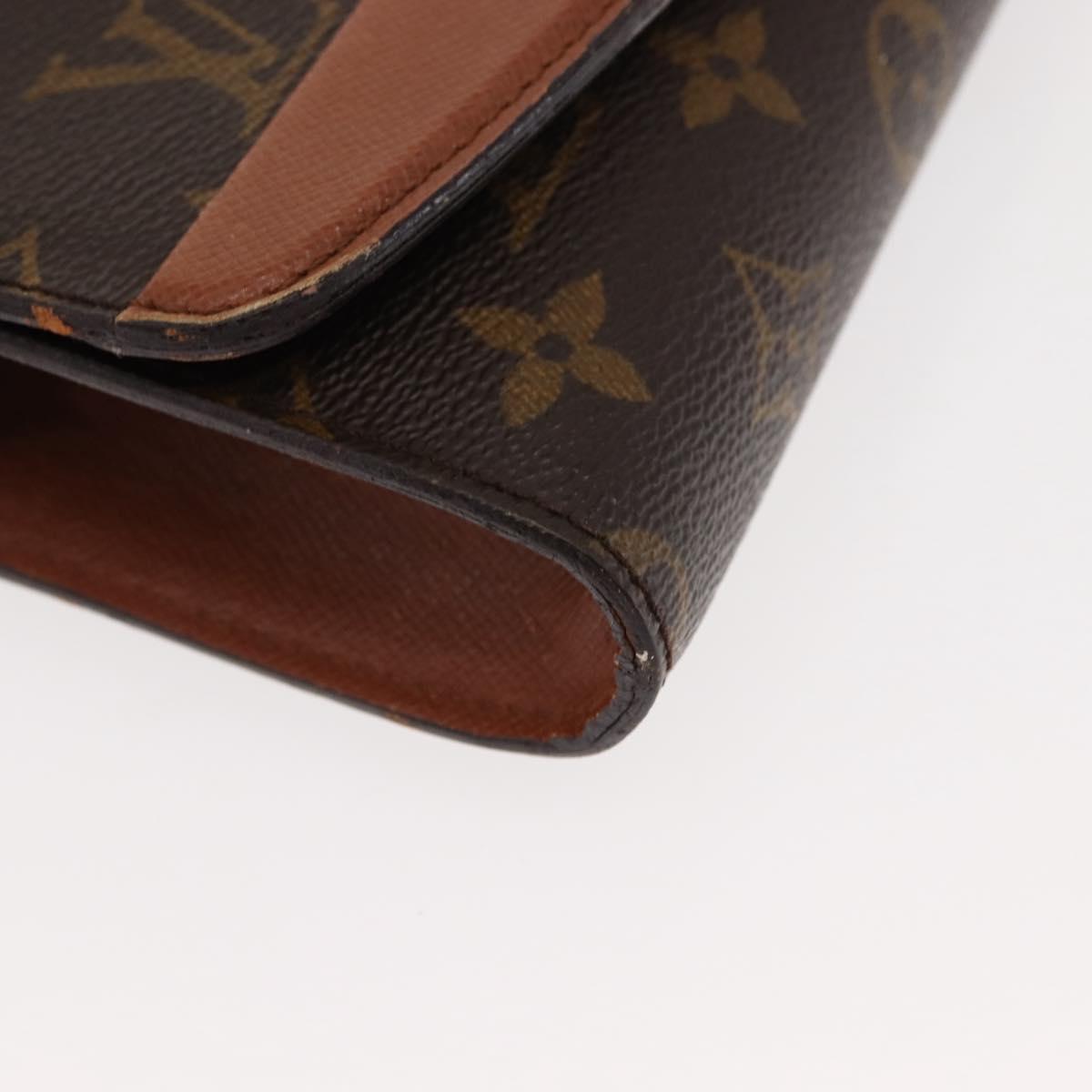 LOUIS VUITTON Monogram Bordeaux 24 Shoulder Bag M51798 LV Auth BA6495