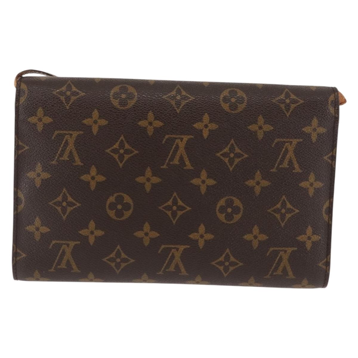 LOUIS VUITTON Monogram Bordeaux 24 Shoulder Bag M51798 LV Auth BA6495