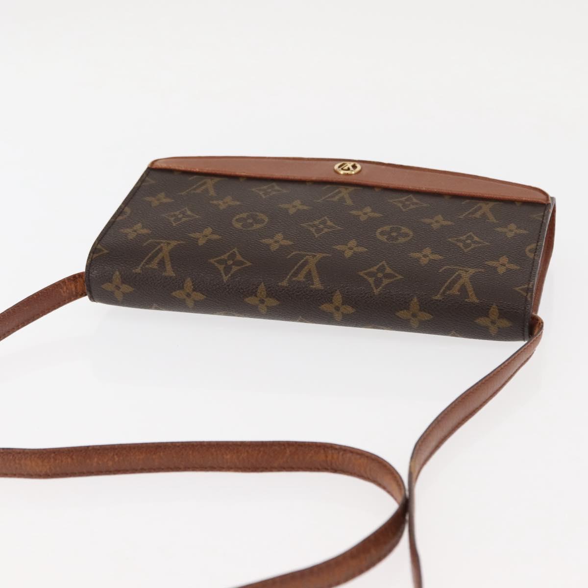 LOUIS VUITTON Monogram Bordeaux 24 Shoulder Bag M51798 LV Auth BA6495