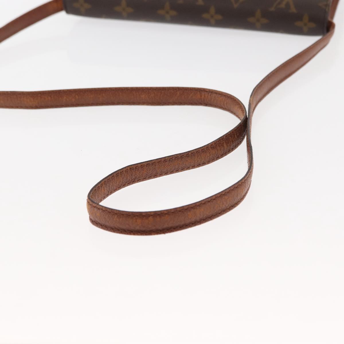 LOUIS VUITTON Monogram Bordeaux 24 Shoulder Bag M51798 LV Auth BA6495