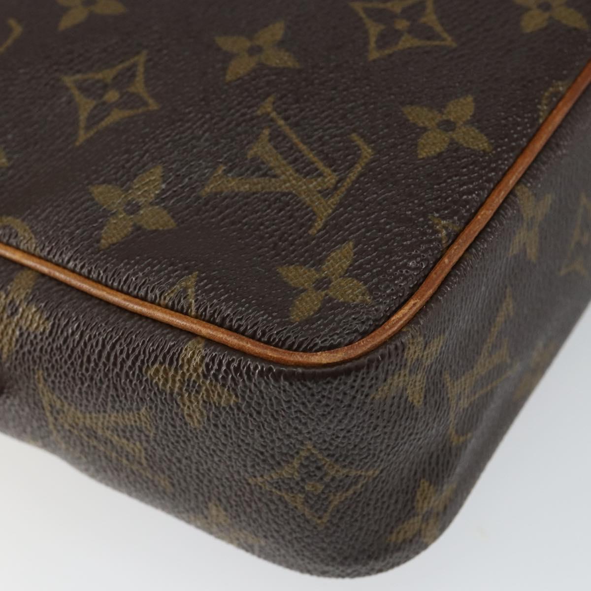 LOUIS VUITTON Monogram Compiegne 23 Clutch Bag M51847 LV Auth BA6497