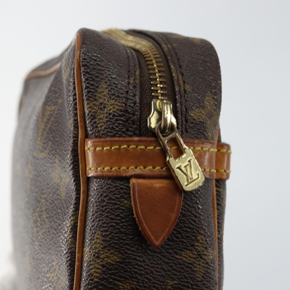 LOUIS VUITTON Monogram Compiegne 23 Clutch Bag M51847 LV Auth BA6497